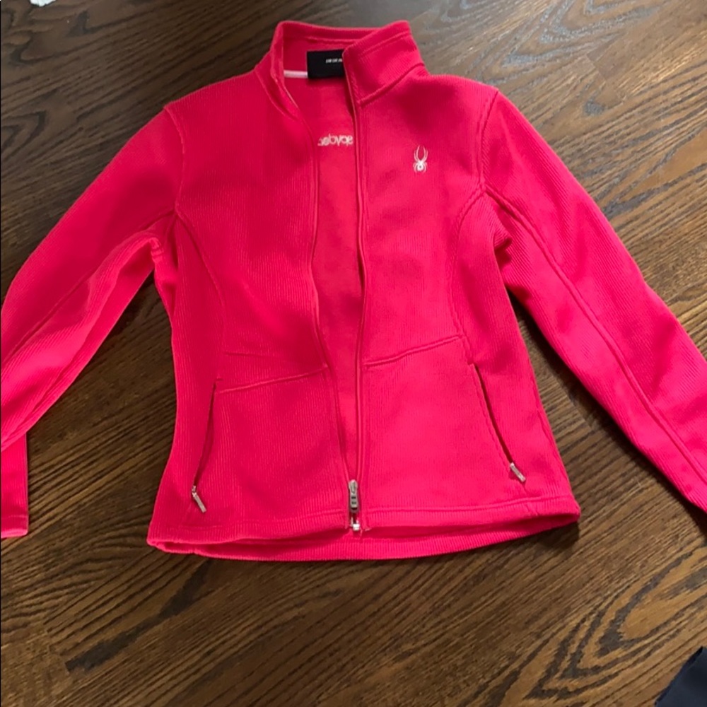Pink spyder jacket